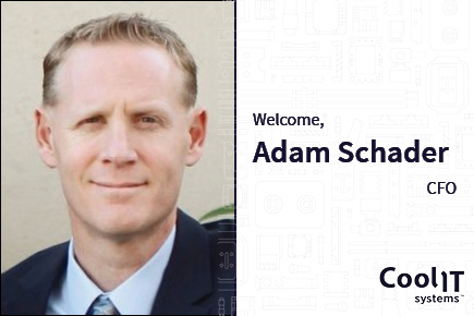 CoolIT Systems Adds Experienced CFO to Support Growth