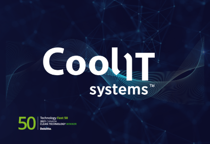 CoolIT Systems Announced as one of Canada’s Clean Technology winners in Deloitte’s Technology Fast 50™ program